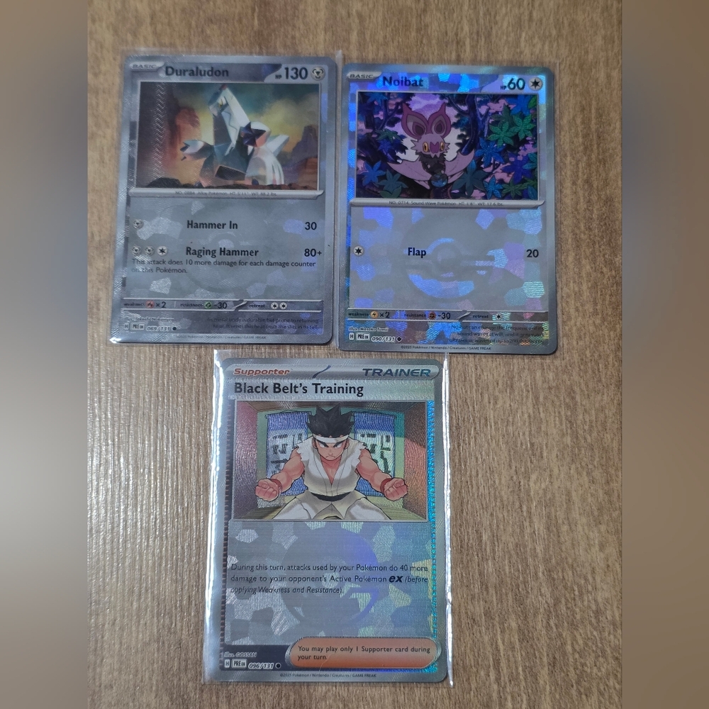 Pokemon Trading Card Poke Ball Duraludon, Noibat, Black Belt's Training Set